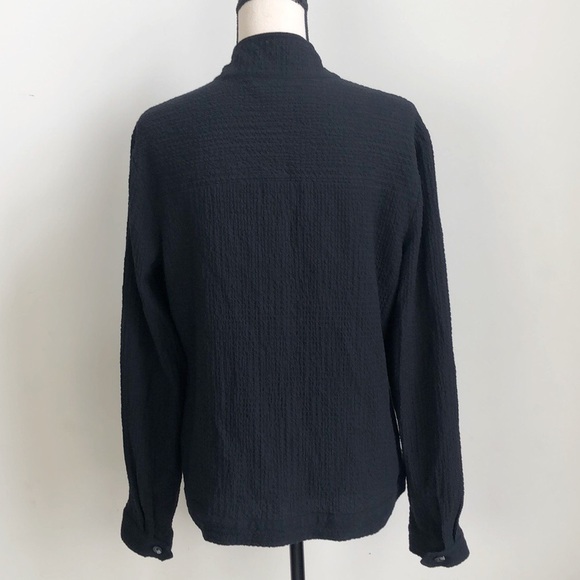 Orvis Gorpcore Zippered Light Weight Black Jacket Sz L - Picture 4 of 8